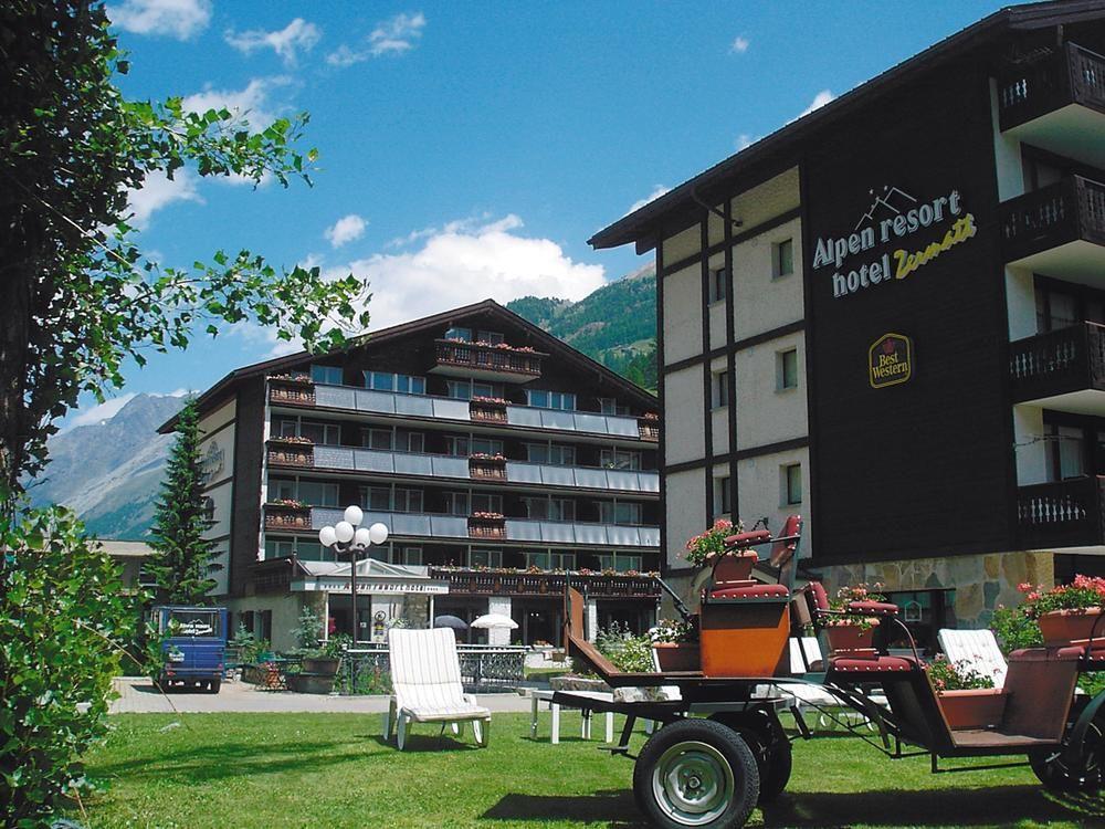 Alpen Resort & Spa Zermatt Exterior foto